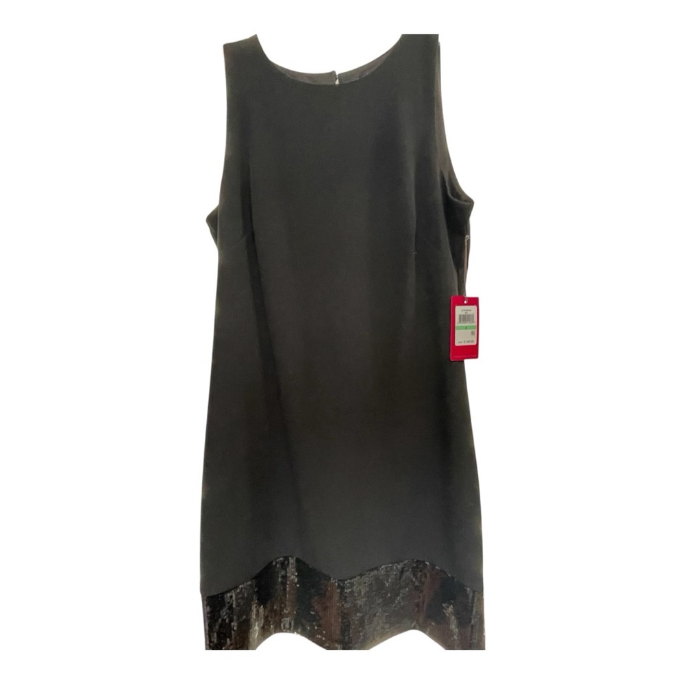 Vince Camuto Black Dress with Sequin Detail
